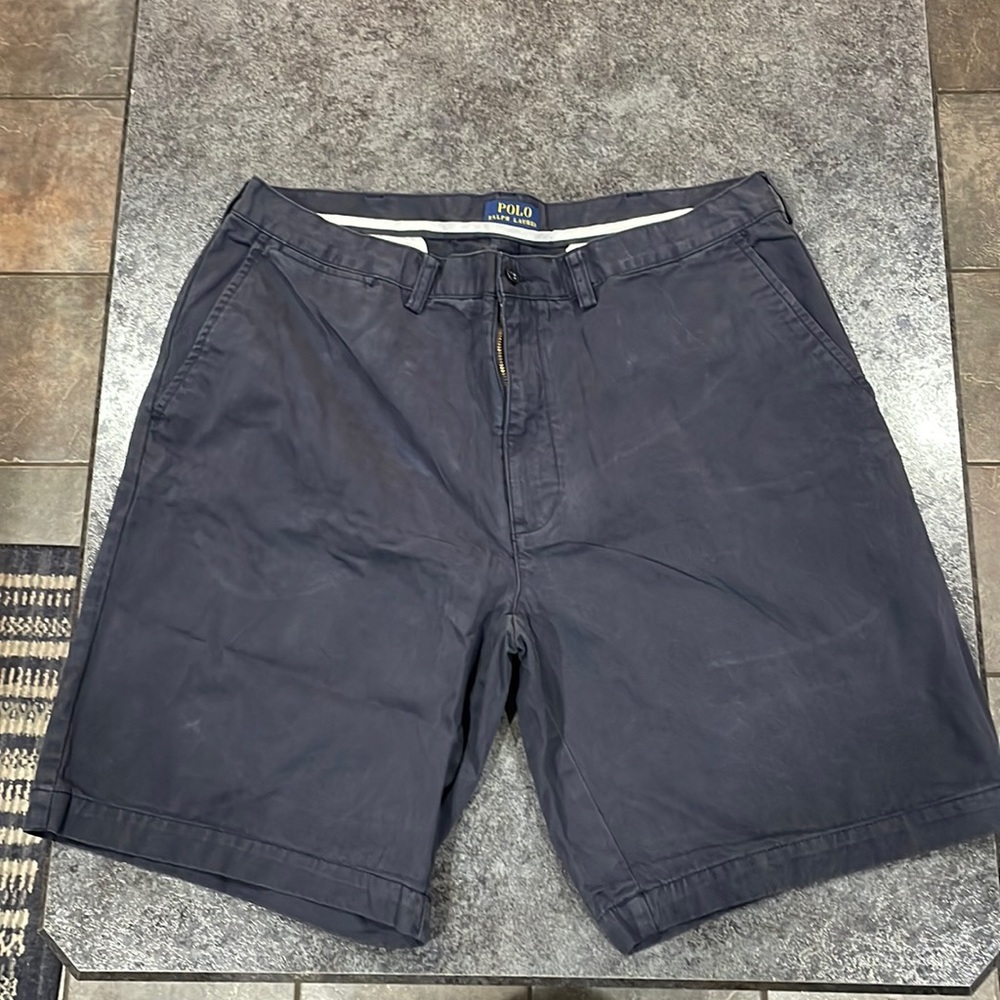 Polo by Ralph Lauren Men’s Shorts. Color: Navy Size: 38